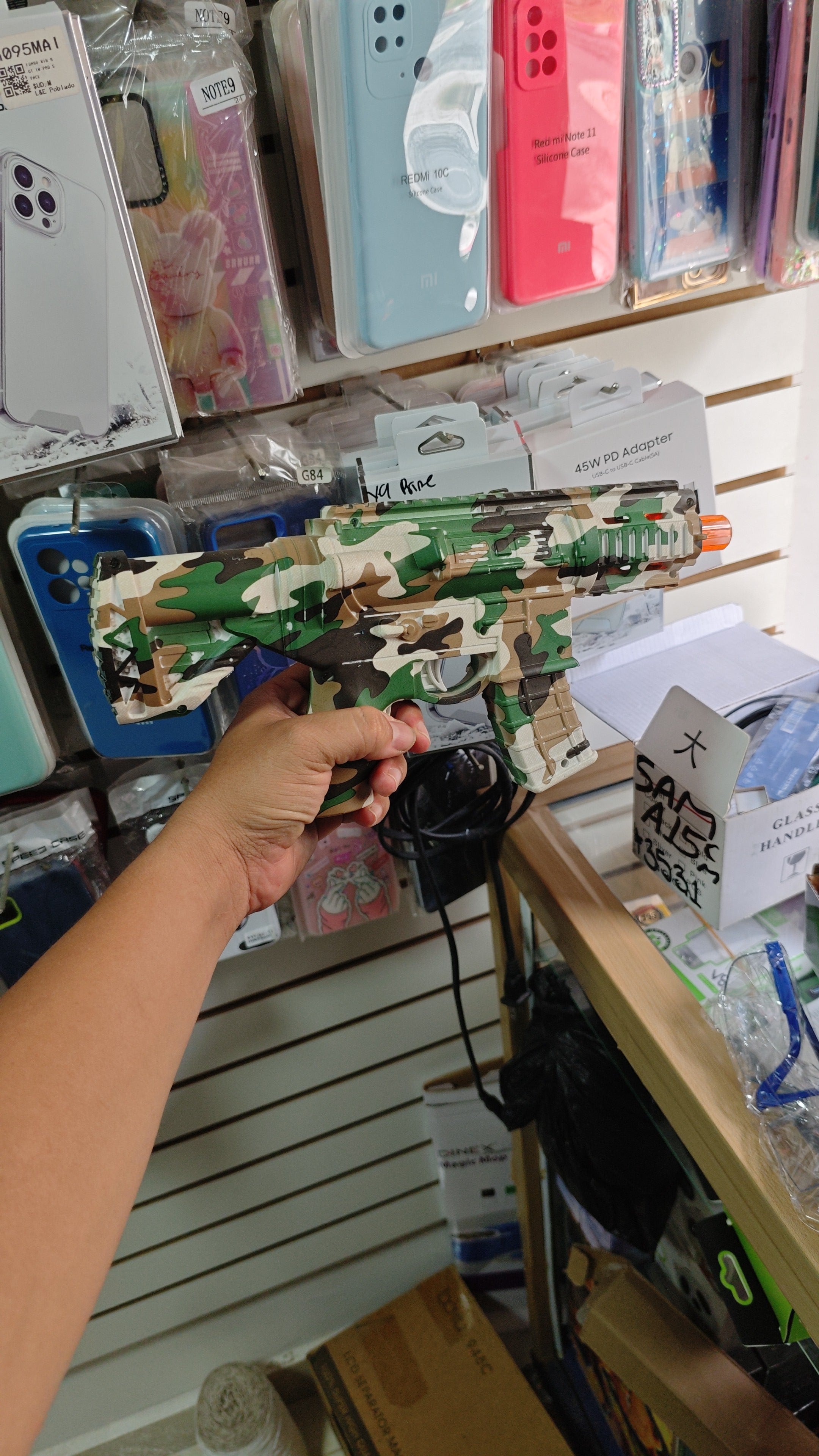 Pistola de orbis pequeña